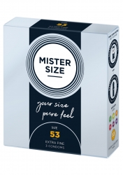 MISTER.SIZE 53 mm Condoms -������������ ���� ����� 3���