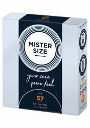 MISTER.SIZE 57 mm Condoms -������������ ���� ����� 3���