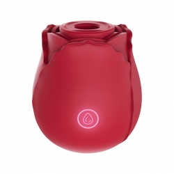 Sucking Vibrator Rose Red 6x6cm
