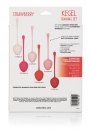  Set 6pcs Kegel Balls Silcone "Strawberry" 