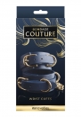   premium blue "Bondage Couture Wrist Cuff" 