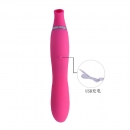    &  "Goddess Sucker Vibrator" Rose Red 