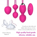  Set 3pcs Kegel Balls   & Remote Control "Cherish" 