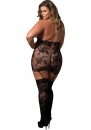  Leg Avenue Strappy suspender bodystocking Black XL 