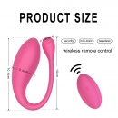   & Remote Control Egg Vibrator "Mary" 17.5 cm 