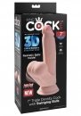      &  "3D Cock Swing Balls" 18cm 