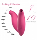  2 in 1 Bottom Vibrating and Sucking Pussy "Shallow" 