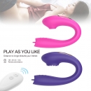    & Licking & Remote Control "UShape" Purple 