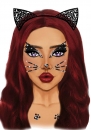   Face Jewels "Animal" O/S 