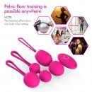  Set 3pcs Kegel Balls   & Remote Control "Cherish" 