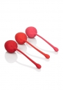  Set 6pcs Kegel Balls Silcone "Strawberry" 